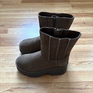 UGG Classic Twin Seam New Heights Suede Boot